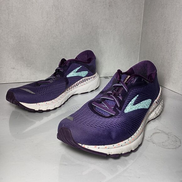 Brooks Unity GTS 20 Womens Purple Shoes Sneakers Running 1202961B516 Sz 11 B 11B - Picture 9 of 16